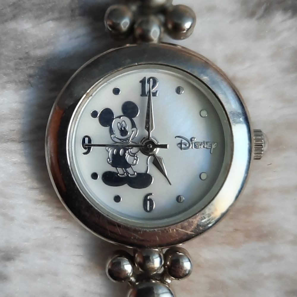 Disney Mickey Mouse Watch Womens Stainless Steel